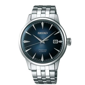 SEIKO 精工 享指定專櫃售後服務 PRESAGE 紳士品味機械腕錶/4R35-01T0A/SRPB41J1