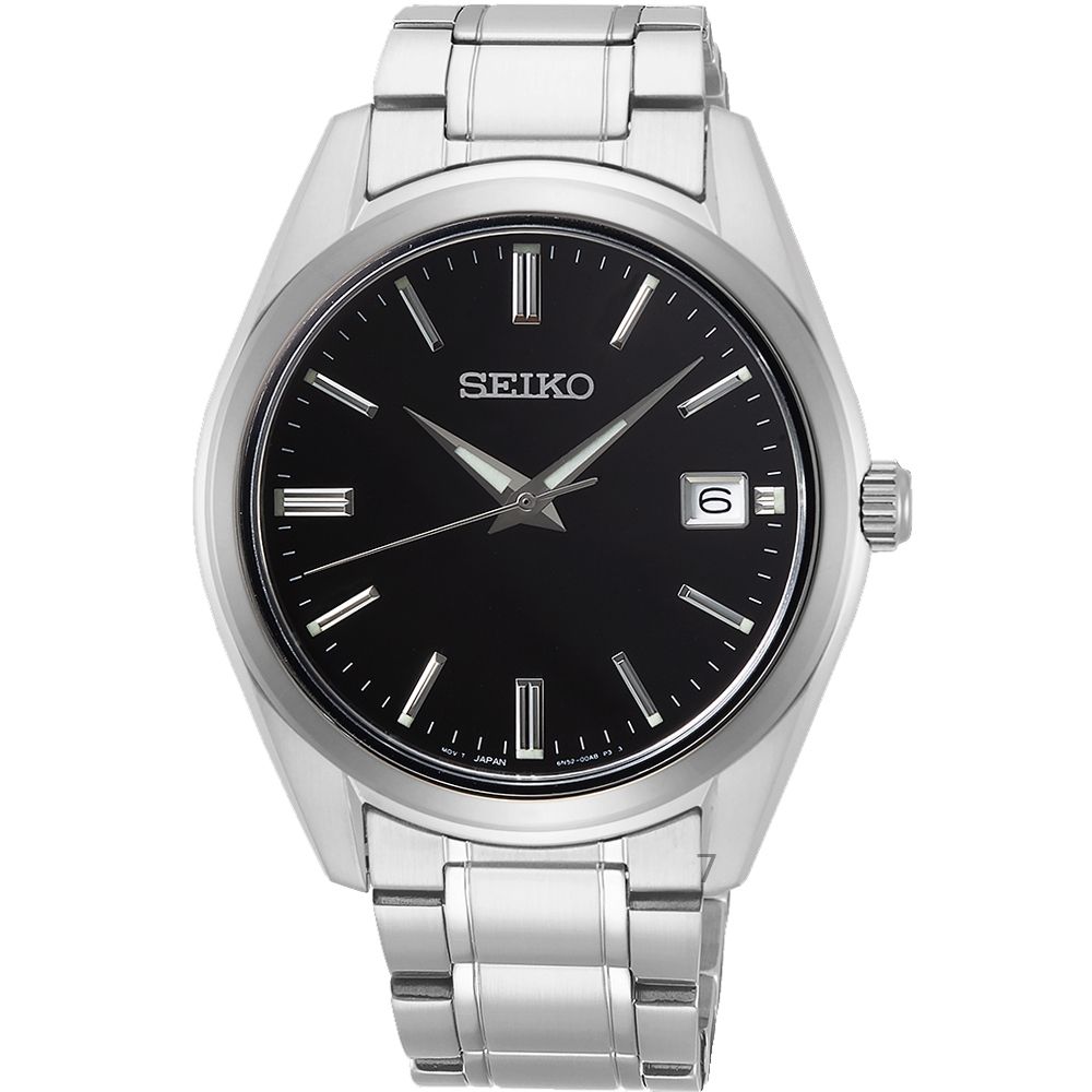 SEIKO 精工 經典簡約紳士腕錶 6N52-00A0D SUR311P1