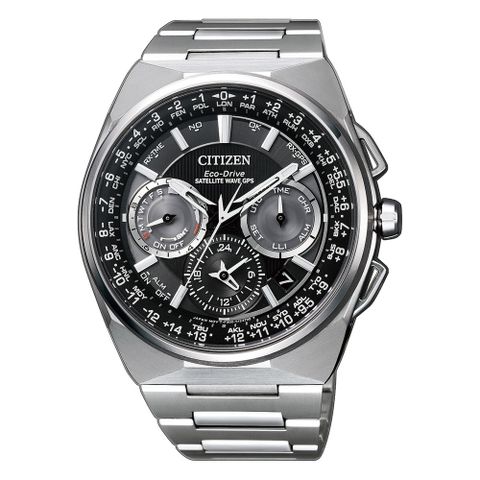 CITIZEN 極致準確GPS電波光動能腕錶/CC9009-81E