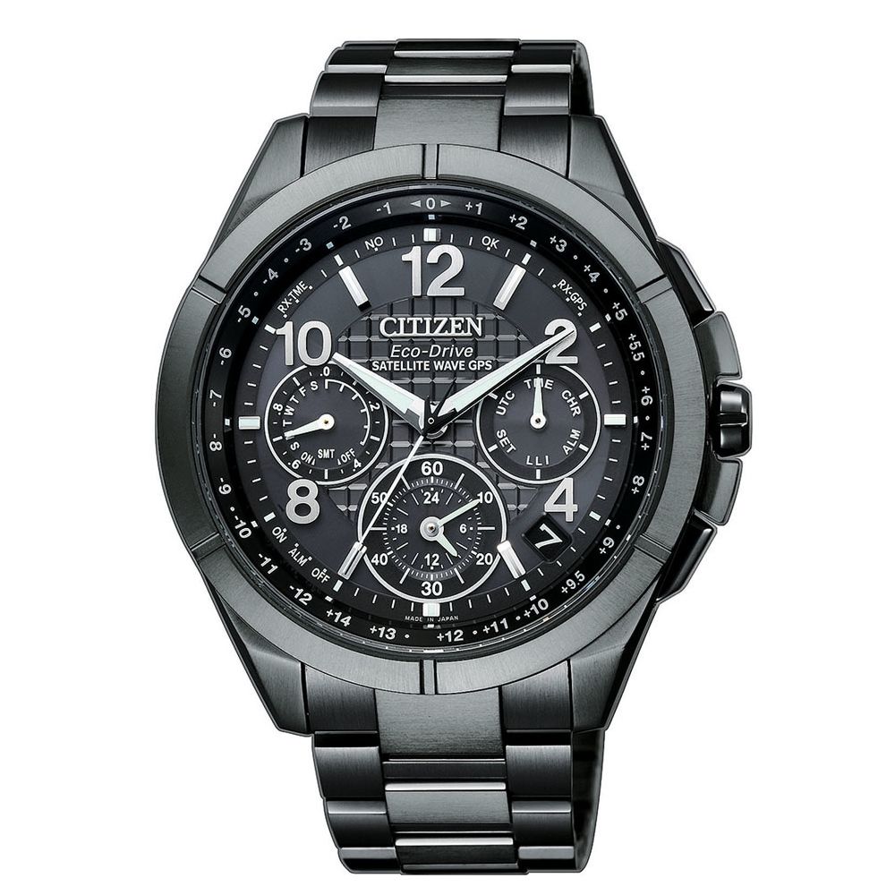 CITIZEN 星辰  GPS極限衛星F900光動能鈦腕錶/CC9075-52F