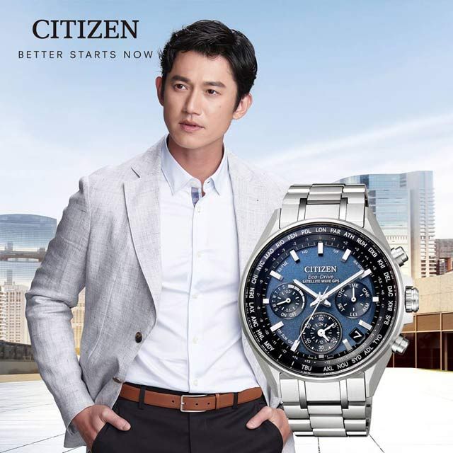 CITIZEN 星辰 GPS 鈦金屬時尚錶 男錶 手錶 (CC4000-59L)44mm