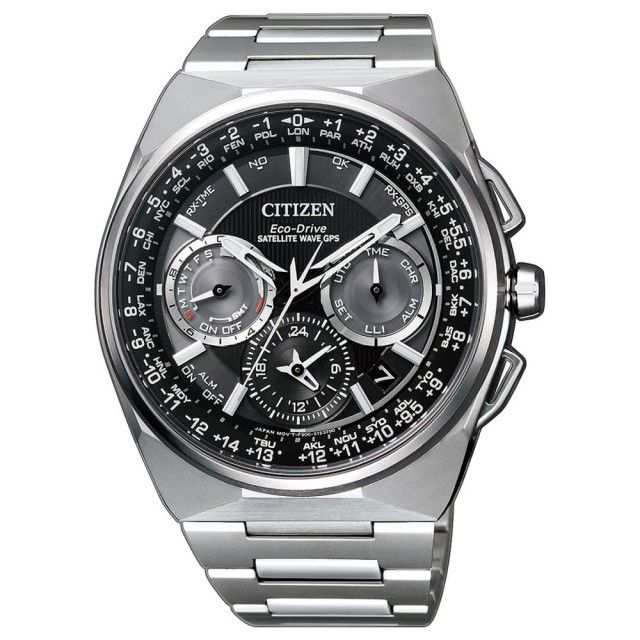 CITIZEN 星辰 Eco-Drive GPS鈦金屬衛星對時計時男錶(CC9009-81E)