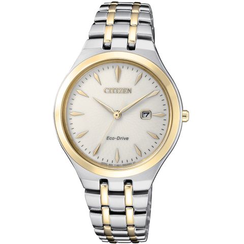 星辰 CITIZEN LADY’S 淬鍊風采時尚光動能腕錶  EW2494-89B
