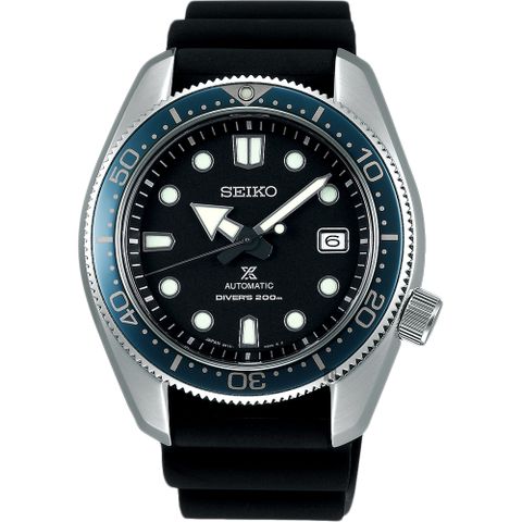 SEIKO 精工 PROSPEX 200米潛水機械錶-黑/44mm 6R15-04G0X(SPB079J1)