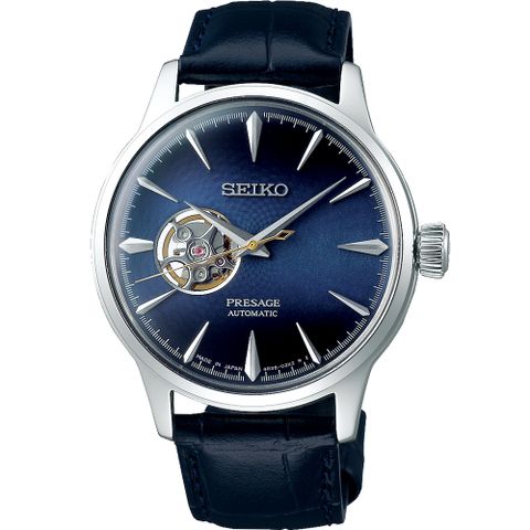 SEIKO 精工 Presage Cocktail 調酒師藍月機械錶(SSA405J1)40mm