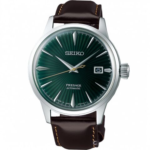 SEIKO Presage (SRPD37J1)40mm 調酒師41小時動力儲存機械錶 4R35-01T0M 
