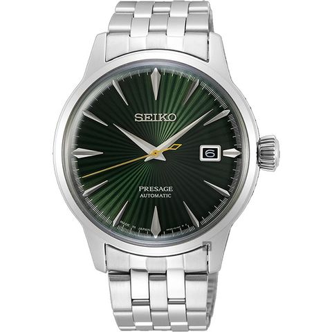 SEIKO 精工 Presage Cocktail 調酒師機械錶 4R35-01T0L(SRPE15J1)