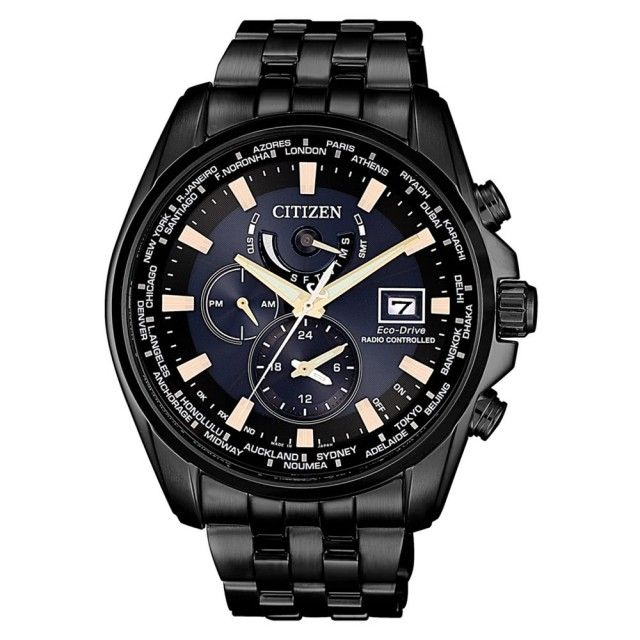 CITIZEN 星辰 GENTS光動能電波對時明星配戴限定廣告款(AT9039-51L)