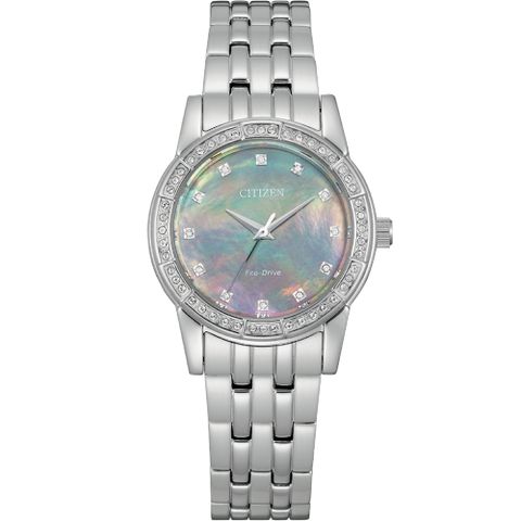 CITIZEN 星辰 限量法式浪漫光動能女錶(EM0770-52Y)31mm