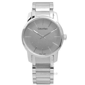 Calvin Klein CK / K2G23148 / 都會女士鏡面不鏽鋼手錶 銀色 31mm