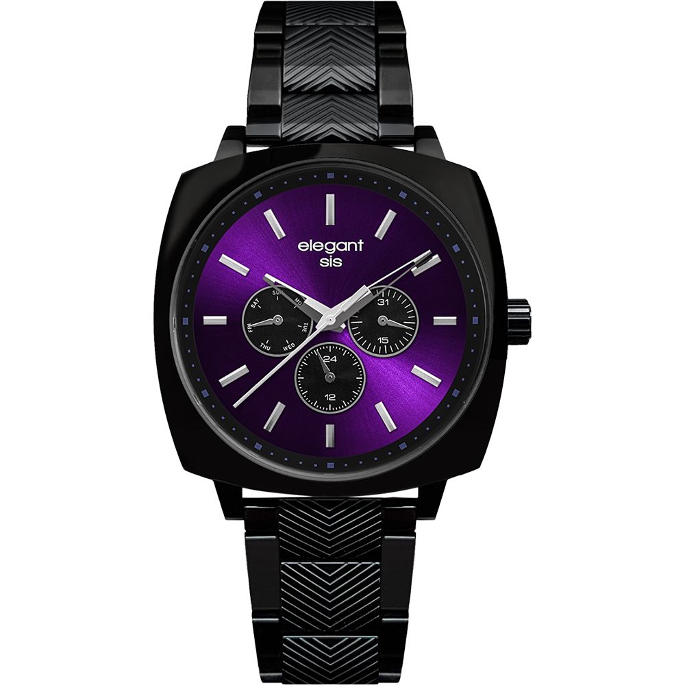 elegantsis 愛樂時   JT25 都會優雅時尚手錶-44mm ELJT25-VB05MA