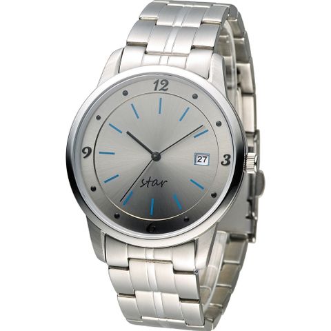 STAR 時代 永恆時光紳士腕錶 9T1407-231S-GR