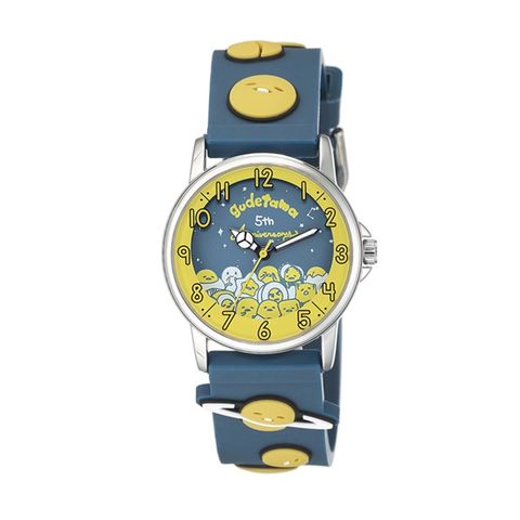 【HELLO KITTY】蛋黃哥 五週年紀念手錶 (藍 KT070LWYN)