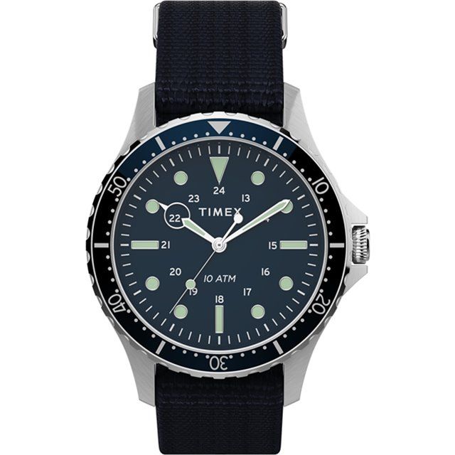 TIMEX 天美時  復刻系列 簡約手錶 (藍 TXTW2T75400)