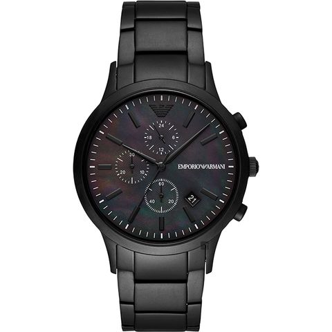 女神節▼原廠公司貨Emporio Armani 亞曼尼 RENATO計時男錶-43mm AR11275