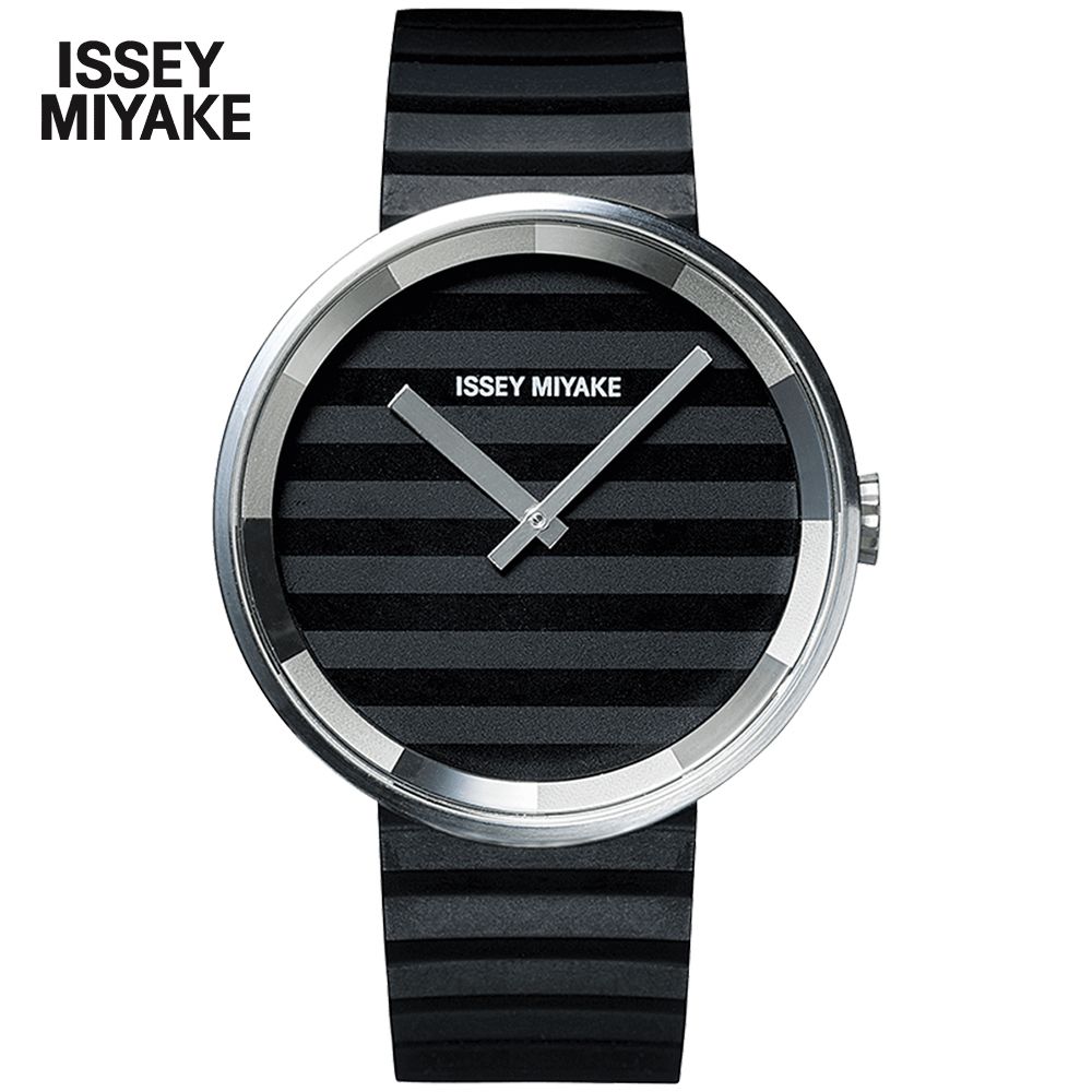 Issey Miyake 三宅一生   PLEASE時裝系列腕錶/黑/40mm (VJ20-0110C/SILAAA01Y)