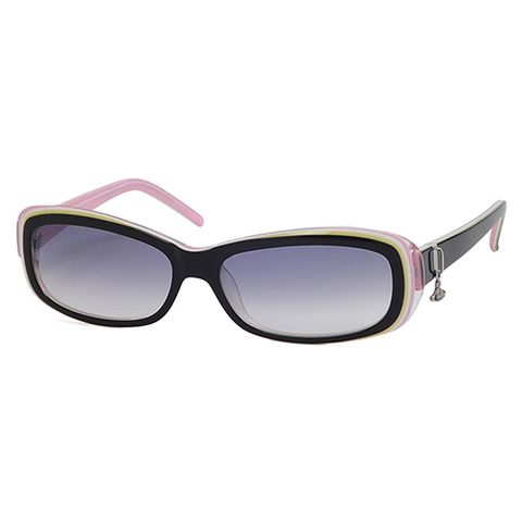【Vivienne Westwood】英國精品時尚漸層系列造型太陽眼鏡(VW63704-淡粉黑)