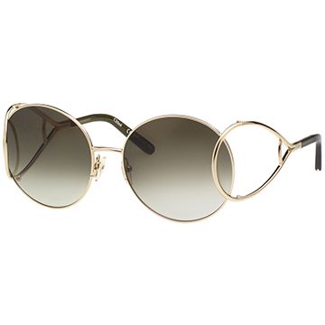 CHLOE 蔻依  廣告款 太陽眼鏡 金色 CE124S-750
