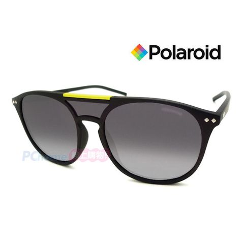 Polaroid 寶麗來 時尚復古簡約輕舒適偏光太陽眼鏡 PLD6023S 霧黑框偏光鏡片