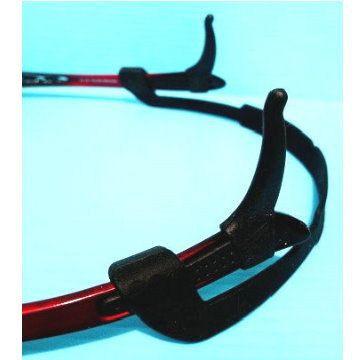 (眼鏡族運動專用眼鏡防滑防護組合包)矽膠眼鏡繩帶運動專用 + 軟矽膠眼鏡防滑耳套 完善防止眼鏡掉落 2組入