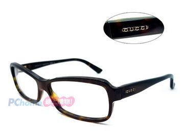 GUCCI 古馳   時尚光學鏡框 舒適彈簧設計 GG3137 玳瑁