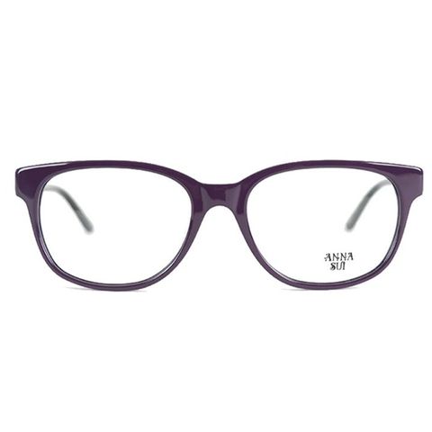 【ANNA SUI】安娜蘇 香氛花園薔薇光學眼鏡(紫) AS574-767