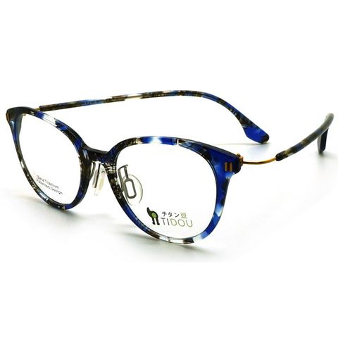 【TIDOU】鈦豆 光學眼鏡鏡框 Peruvianbean A04 12 日系鈦金屬輕量設計 46mm