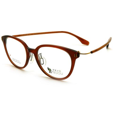 【TIDOU】鈦豆 光學眼鏡鏡框 Peruvianbean A04 08 日系鈦金屬輕量設計 46mm