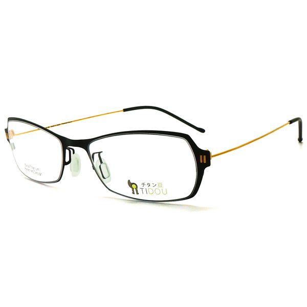 TIDOU 鈦豆 光學眼鏡鏡框 T07 Jellybean 13 日系鈦金屬輕量設計 54mm