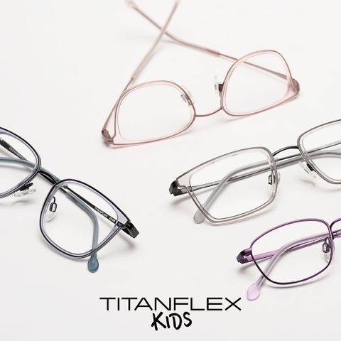 【TITANFLEX Kids】德國超彈性鈦複合兒童眼鏡框 830101 (共四色)
