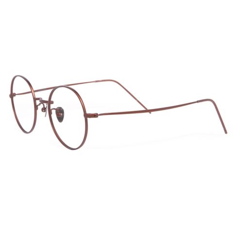 跨年特惠▼原價7800Optician Charlie 韓星車太鉉同款ET系列復古金屬光學眼鏡 - ET BN(棕銅) 明星款
