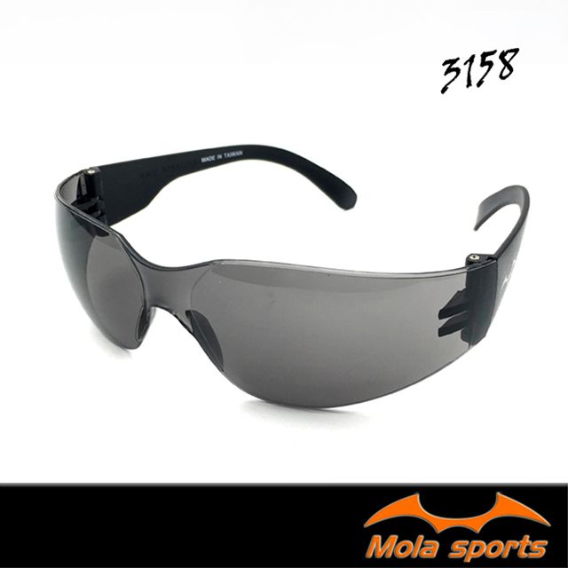 MOLA SPORTS MOLA安全太陽眼鏡 護目鏡 深灰鏡片 UV400 超輕量 男女可戴 3158