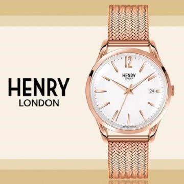 Henry London英國前衛品牌STRATFORD簡約時尚腕錶HL39-M-0026公司貨