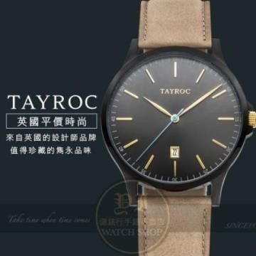 TAYROC 【南紡購物中心】 英國設計師品牌紳士簡約腕錶TXM099公司貨/風靡全球/平價時尚