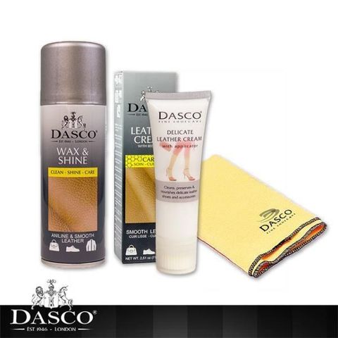 DASCO 伯爵 【南紡購物中心】  精緻皮革保養組 最適合高檔皮革的保養組 NAPPA皮 植鞣革 苯染