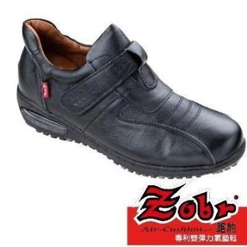 【南紡購物中心】 ZOBR路豹 男輕盈真皮雙氣墊紳士休閒鞋款 BBA59系列