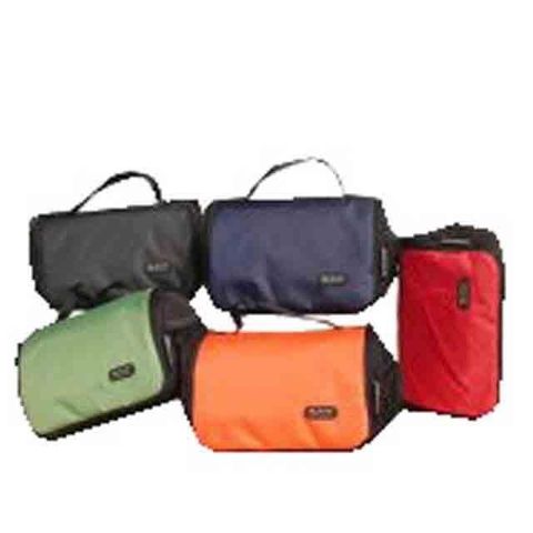 ~雪黛屋~EYE 盥洗包分類包防水尼龍布材質可手提外掛多袋口置物瓶罐設計