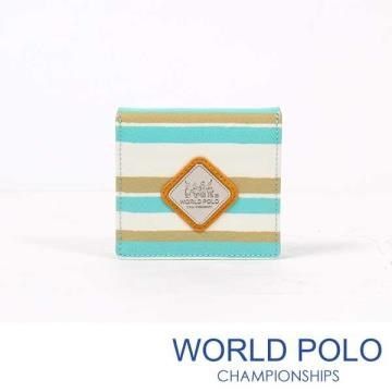 World Polo 世界保羅 【南紡購物中心】 -千層夾心方形零錢包