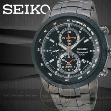 SEIKO 精工 【南紡購物中心】 日本風雲賽鬧鈴計時腕錶/45mm 7T62-0HL0/SNAB53P1原廠公司貨