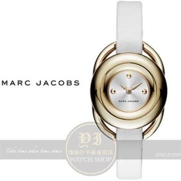 MARC JACOBS 【南紡購物中心】 國際精品Jerrie典雅時尚真皮腕錶MJ1446公司貨/禮物/情人節