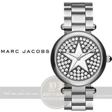 MARC JACOBS 【南紡購物中心】 國際精品Dotty海洋之星晶鑽時尚腕錶MJ3477公司貨/精品/獨立設計師