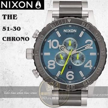 NIXON 【南紡購物中心】  實體店The 51-30 Chrono潛水腕錶A083-2304公司貨/極限運動/禮物/衝浪