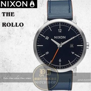 NIXON 【南紡購物中心】  實體店The Rollo簡約時尚腕錶A945-863公司貨/極限運動/禮物