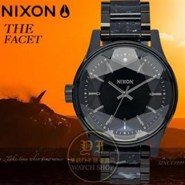 NIXON 【南紡購物中心】 實體店The FACET閃耀光芒潮流腕錶/A384-2185原廠公司貨/禮物/情人節