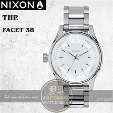 NIXON 【南紡購物中心】  實體店The FACET 38 閃耀光芒潮流時尚腕錶/38mm A409-1920公司貨/極限運動/名人配戴