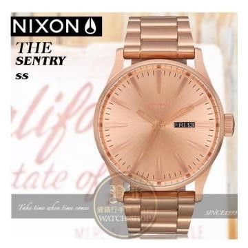 NIXON 【南紡購物中心】 實體店The Sentry SS街頭潮流腕錶A356-2730 