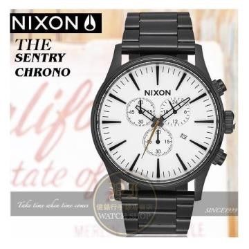 NIXON 【南紡購物中心】   實體店THE SENTRY CHRONO潮流時尚腕錶A386-756 