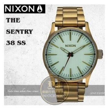 【南紡購物中心】 NIXON 實體店THE SENTRY 38 SS潮流腕錶A450-2230公司貨