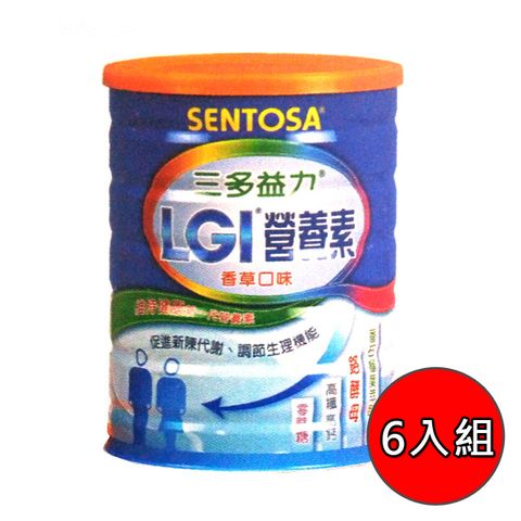 SENTOSA 三多 【FeLi飛力醫療】益力 LGI 低升糖指數營養品-糖尿病適用(1000g*6罐)