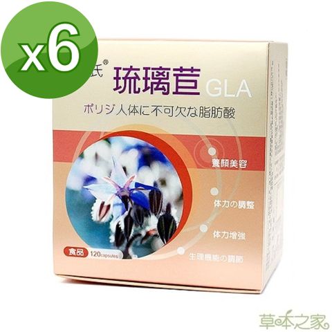 草本之家 琉璃苣油120粒X6盒